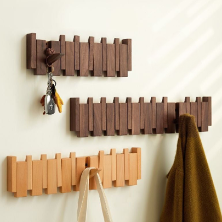 Wood Coat Hook - Home & Garden
