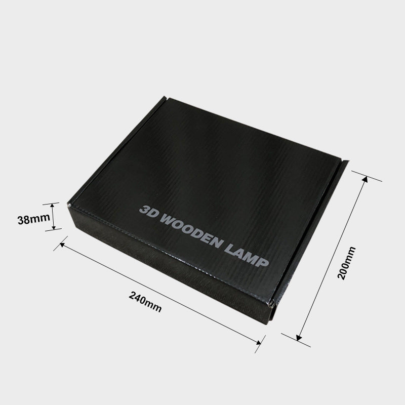 Christmas Tree Led Table Lamp LED Wooden Night Light Solid Wood Table Lamp Night Light