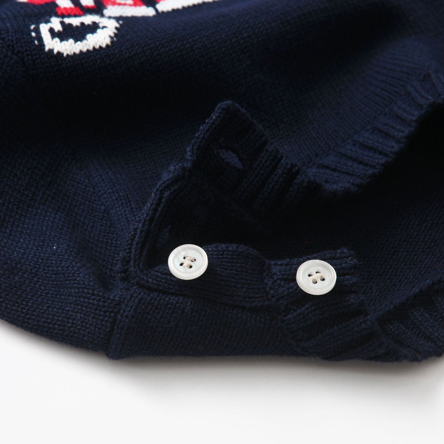 Children's Wear Autumn And Winter New Baby Knitted Jumpsuit Small Train Long Sleeve Ha-ha Clothes Men's Baby Cotton Sweater