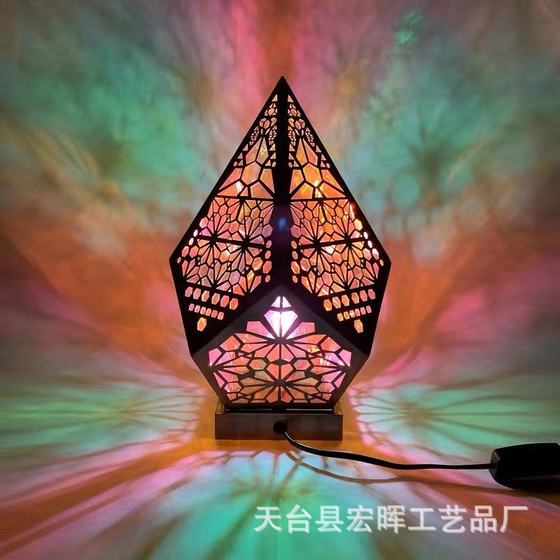 Night Light Wind Star Projection Lamp Romantic Atmosphere Light Bedroom Color Decoration