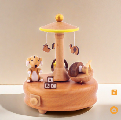 Wooden Music Box - Gift Giving - Sale