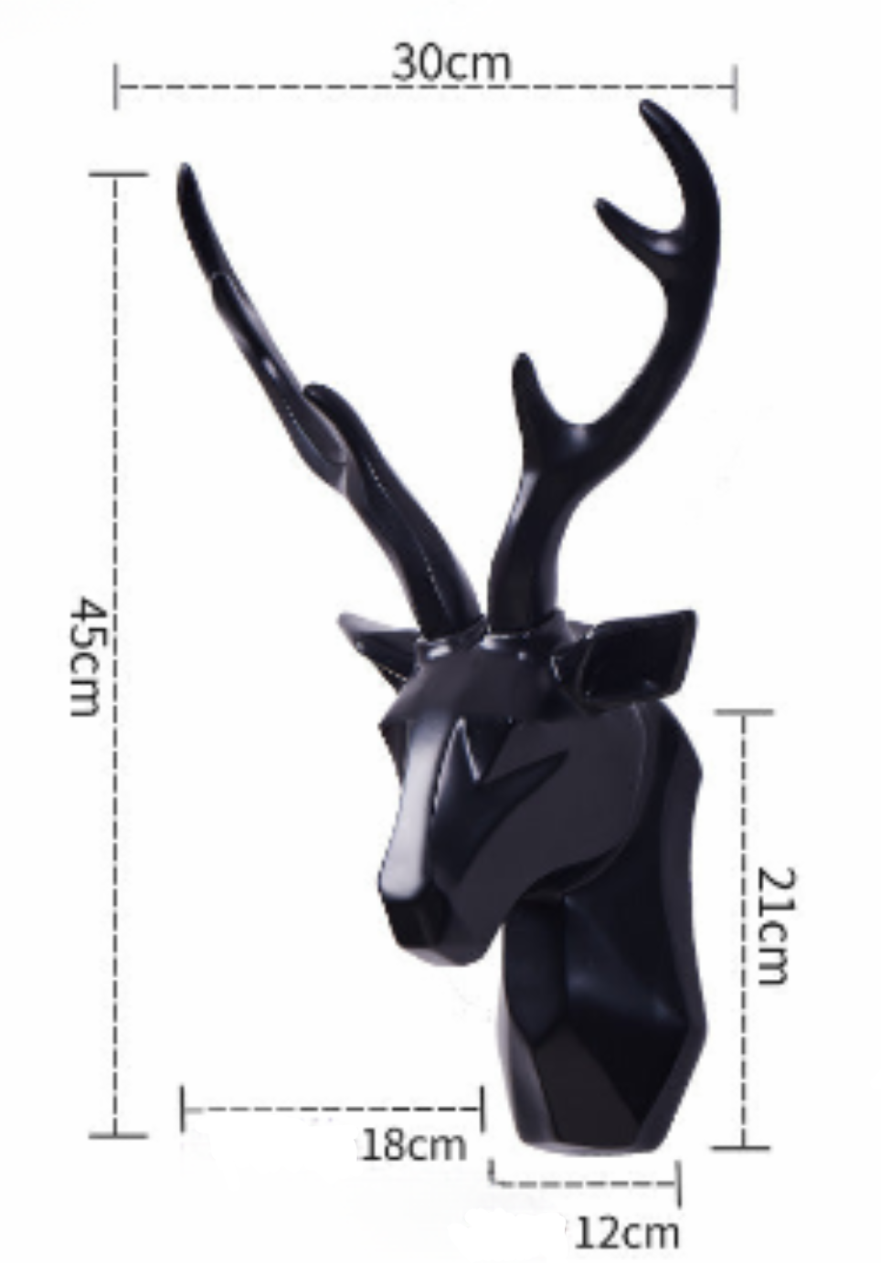 Deer Head - Wall Hanging - Home & Garden
