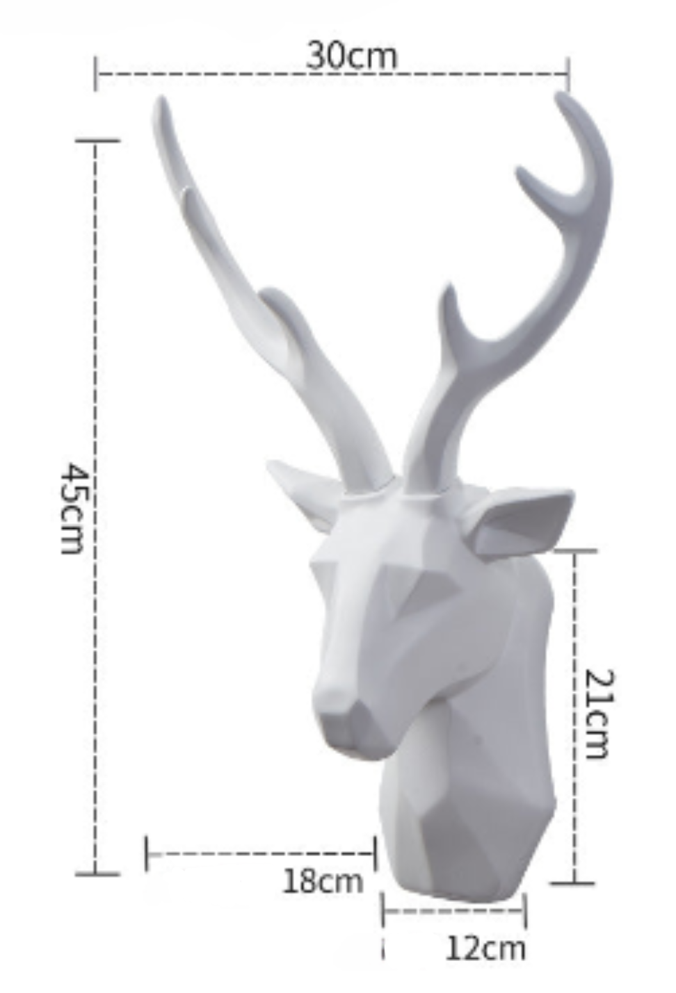 Deer Head - Wall Hanging - Home & Garden